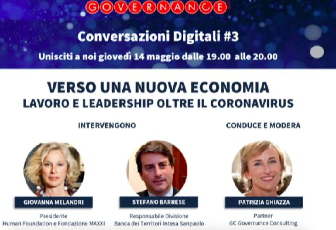 Verso una nuova Economia: Lavoro e Leadership oltre il coronavirus